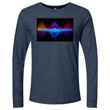 Load image into Gallery viewer, Frequency Red Orange Purple 02 Long Sleeve
