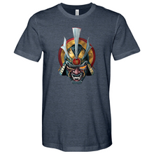 Load image into Gallery viewer, Golden Eye Japanese Warrior Heathered Tee
