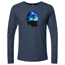 Load image into Gallery viewer, Man Head With Galaxy Tree Long Sleeve
