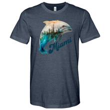 Load image into Gallery viewer, Miami Dolphins Heathered Tee

