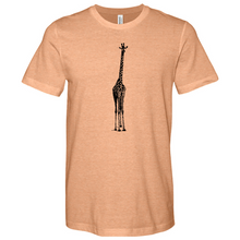 Load image into Gallery viewer, Giraffee Art Heathered Tee
