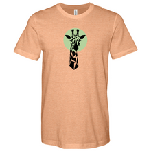 Load image into Gallery viewer, Giraffe Art Heathered Tee
