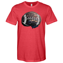 Load image into Gallery viewer, Football Brain 02 Heathered Tee
