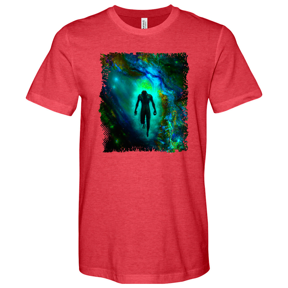 Man Galaxy Heathered Tee