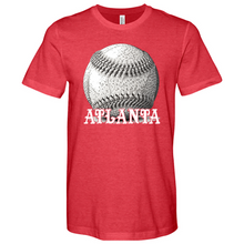 Load image into Gallery viewer, Atlanta Baseball Min Heathered Tee
