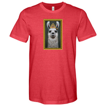 Load image into Gallery viewer, Llama Princess Heathered Tee

