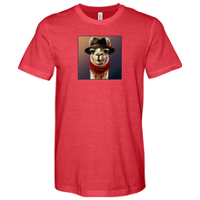 Load image into Gallery viewer, Llama Poet Heathered Tee
