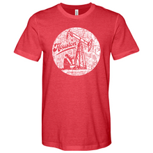 Load image into Gallery viewer, Houston Oil Pumpjack Heathered Tee
