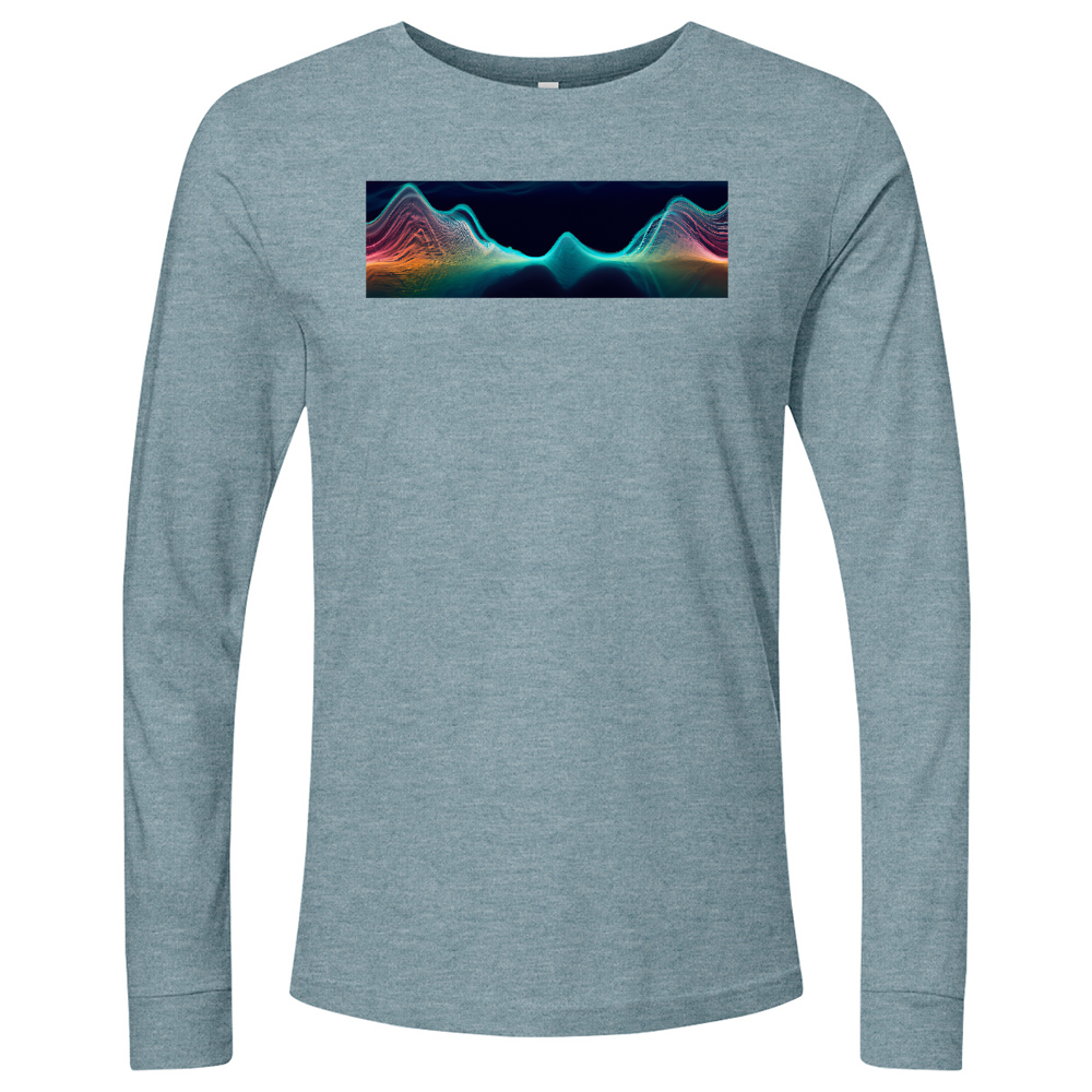 Frequency Mountains With Bg Long Sleeve
