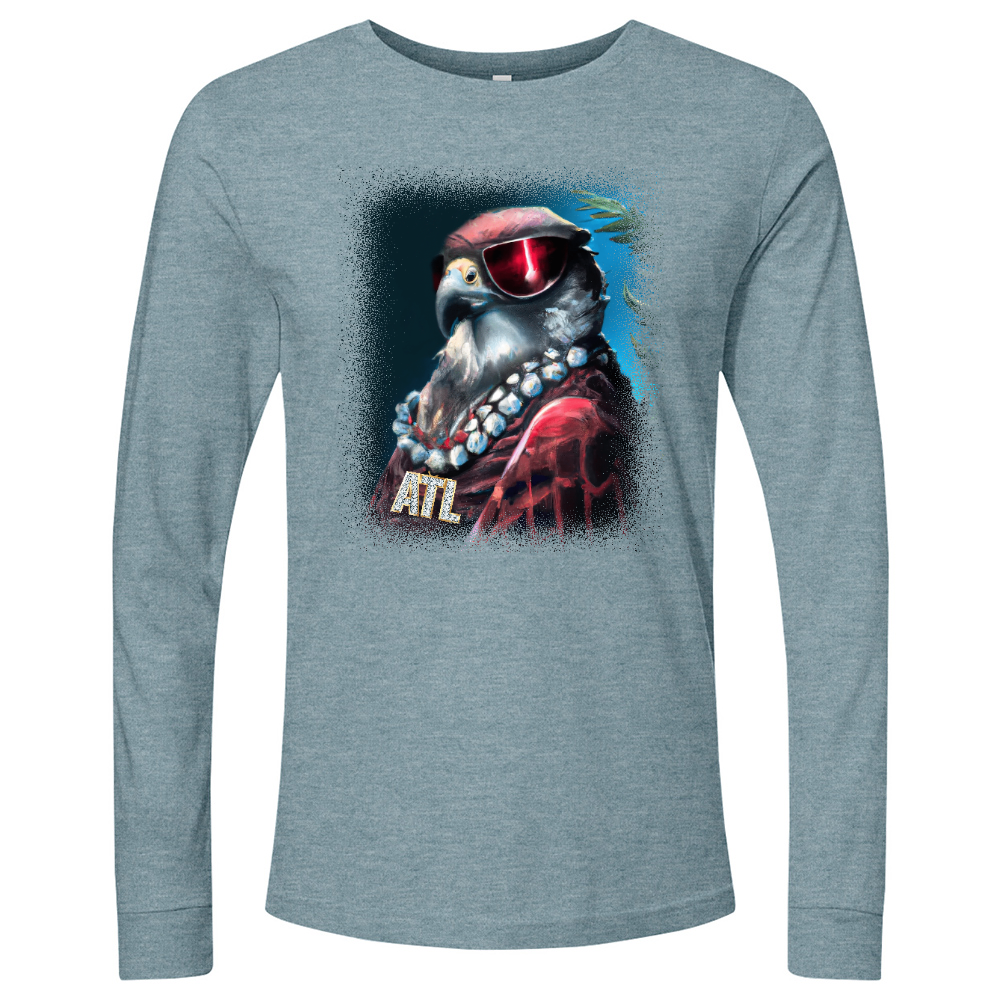 Red Glass Eagle Long Sleeve