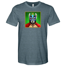 Load image into Gallery viewer, Llama Luchidor Green Heathered Tee
