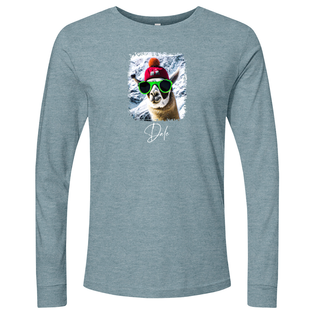 llama Vibes-Min Long Sleeve