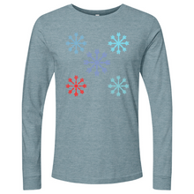Load image into Gallery viewer, Danish Modern Snowflakes Long Sleeve
