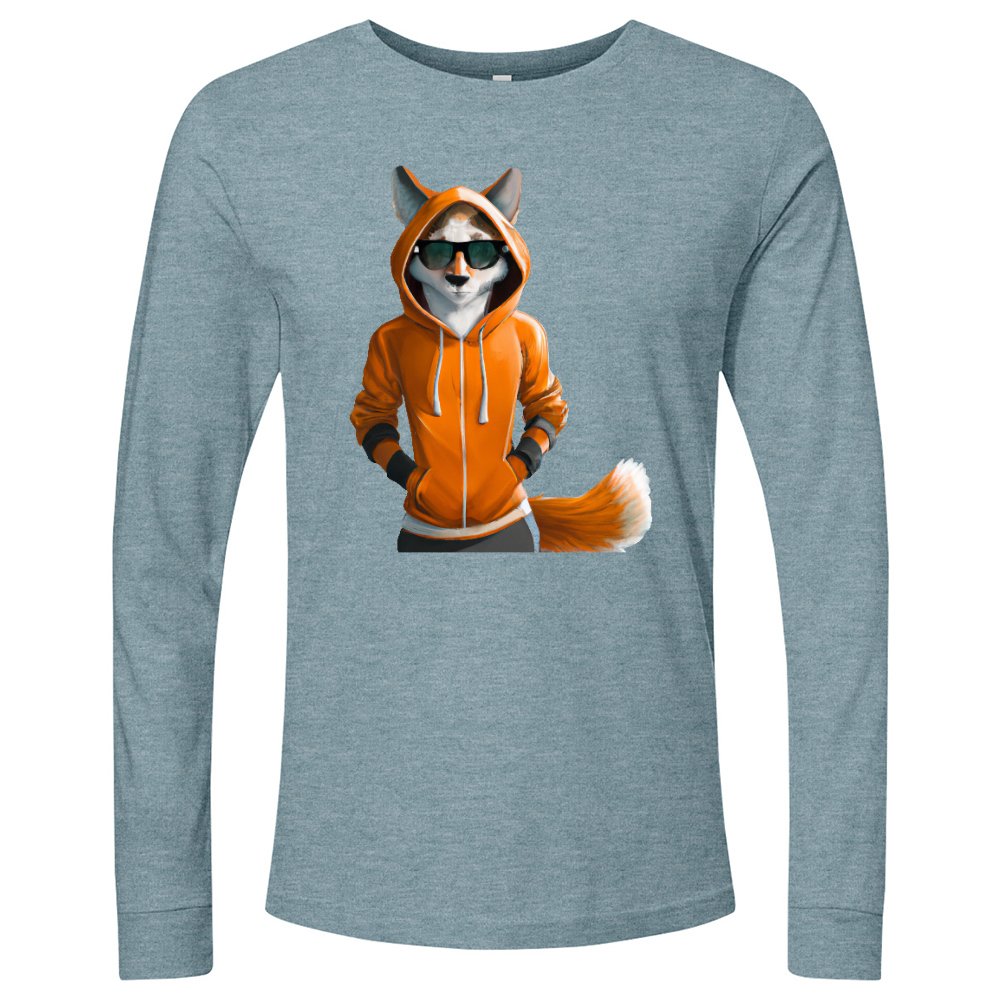 Orange Fox Long Sleeve