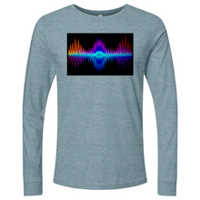 Load image into Gallery viewer, Frequency Red Orange Purple 02 Long Sleeve
