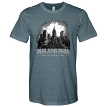 Load image into Gallery viewer, City Of Brotherly Love Heathered Tee
