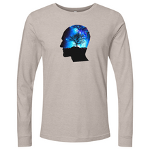 Load image into Gallery viewer, Man Head With Galaxy Tree Long Sleeve
