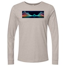 Load image into Gallery viewer, Frequency Mountains With Bg Long Sleeve

