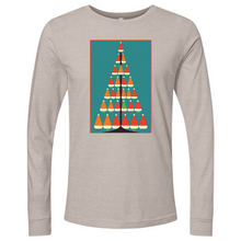 Load image into Gallery viewer, Santa Hat Tree Long Sleeve
