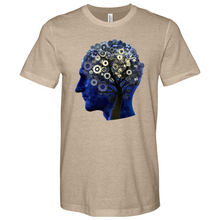 Load image into Gallery viewer, Man Head Tree Min Heathered Tee
