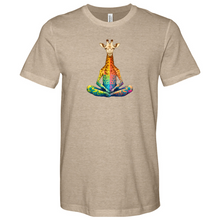 Load image into Gallery viewer, Zen Giraffe Heathered Tee
