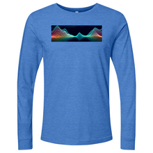 Load image into Gallery viewer, Frequency Mountains With Bg Long Sleeve
