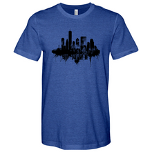 Load image into Gallery viewer, Houston Oil Skyline Heathered Tee
