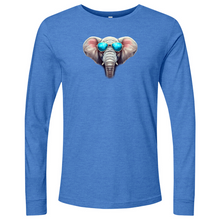 Load image into Gallery viewer, Elephant light Blue Long Sleeve
