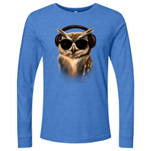 Load image into Gallery viewer, Owl in Headphones Long Sleeve
