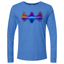 Load image into Gallery viewer, Frequency - Red, Orange, Purple Long Sleeve
