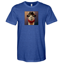 Load image into Gallery viewer, Llama Poet Heathered Tee
