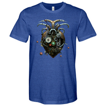 Load image into Gallery viewer, Bat Heart Min Heathered Tee
