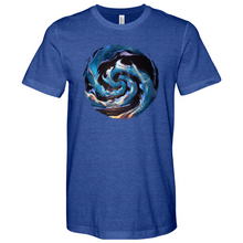 Load image into Gallery viewer, Sunset Waves Heathered Tee
