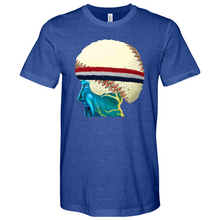 Load image into Gallery viewer, Baseball Head 01 Heathered Tee
