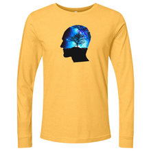 Load image into Gallery viewer, Man Head With Galaxy Tree Long Sleeve
