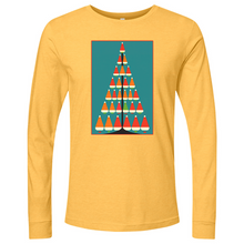 Load image into Gallery viewer, Santa Hat Tree Long Sleeve
