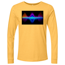 Load image into Gallery viewer, Frequency Red Orange Purple 02 Long Sleeve
