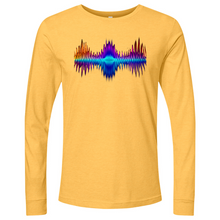 Load image into Gallery viewer, Frequency - Red, Orange, Purple Long Sleeve

