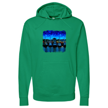 Load image into Gallery viewer, Shem Creek Starry Night Midweight Hooded Sweatshirt
