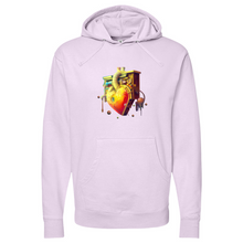 Load image into Gallery viewer, Flushing Heart Midweight Hooded Sweatshirt
