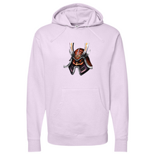 Load image into Gallery viewer, Red Tongue Japanese Warrior Midweight Hooded Sweatshirt
