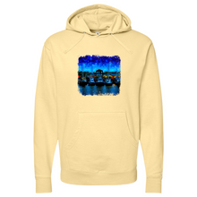 Load image into Gallery viewer, Shem Creek Starry Night Midweight Hooded Sweatshirt
