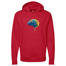 Load image into Gallery viewer, Atoms Brain Midweight Hooded Sweatshirt
