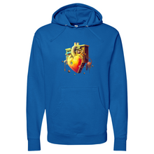 Load image into Gallery viewer, Flushing Heart Midweight Hooded Sweatshirt
