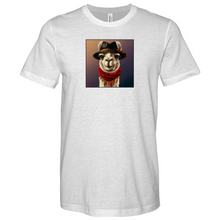 Load image into Gallery viewer, Llama Poet Heathered Tee
