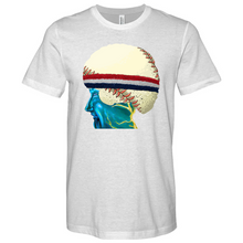 Load image into Gallery viewer, Baseball Head 01 Heathered Tee
