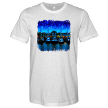 Load image into Gallery viewer, Shem Creek Starry Night Heathered Tee
