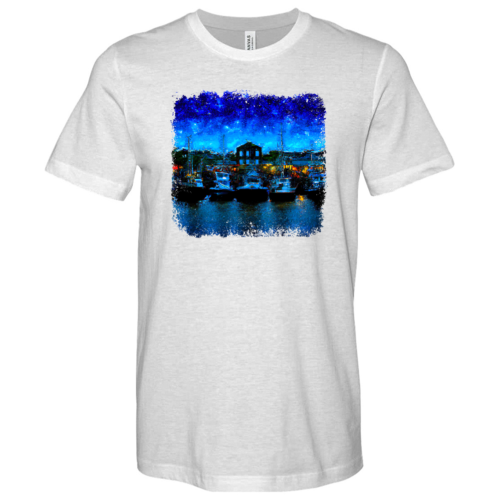 Shem Creek Starry Night Heathered Tee