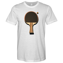 Load image into Gallery viewer, Vintage Ping Pong Black Brown Heathered Tee
