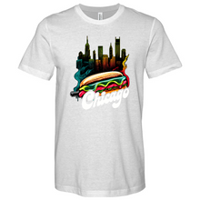 Load image into Gallery viewer, Chicago Hot Dog Heathered Tee
